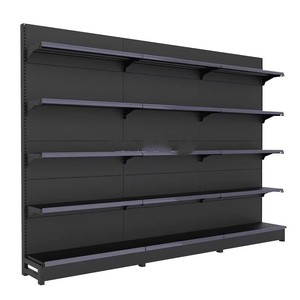 ชั้นวางสินค้าเหล็กแบบปรับได้สำหรับงานหนัก เหมาะสำหรับซูเปอร์มาร์เก็ตและร้านสะดวกซื้อ สำหรับวางขนมและเครื่องดื่ม - Product Image 1