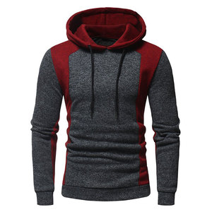 Nouvelle Collection Homme Automne/Hiver : Sweat à Capuche Streetwear Décontracté à Manches Longues, Coupe Ample, Couleur Unie, en Polaire, Modèles Variés - Product Image 5
