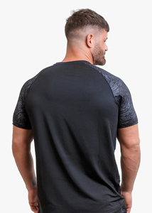 T-shirt de compression imprimé pour hommes, à séchage rapide, respirant, à manches courtes, pour la gym, le surf et le MMA - Product Image 2