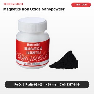 Nanopartículas de Óxido de Hierro Magnetita OEM ODM, Nanopartículas de Fe3O4 99.9% <50 nm para Investigación Biomédica e Investigación en Catalisis - Product Image 1