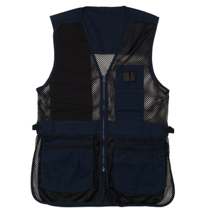 Gilet de chasse respirant en maille pour homme avec plusieurs poches, vêtement d'extérieur d'été sans manches, gilet de chasse uni - Product Image 1