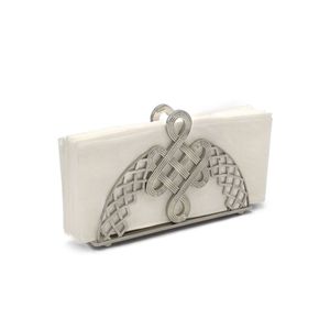 Luxury Gold Metal Napkin Holder Floral <b>Tissue</b> Stand Decorative Paper Dispenser for <b>Wedding</b> Hotel Restaurant Table Napkin Stand - Product Image 3