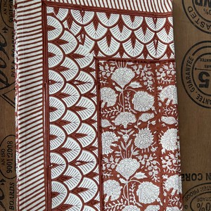 Indian Cotton Solid Multicolour Floral <b>Tablecloth</b>-Eco-Friendly Waterproof Custom Logo Hand Woven <b>for</b> Events Retail Bulk Sale - Product Image 3