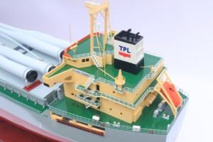 LUCKY FINDER Gia Nhien Co.,Ltd Maqueta de Barco de Carga Comercial de Madera Hecha a Mano para Colección o Regalo Global - Product Image 6