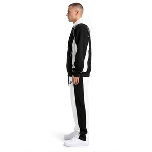 Conjunto Deportivo Urbano de Lujo en Contraste – Conjunto de Dos Piezas de Felpa de Algodón Grueso - Product Image 5
