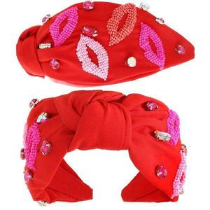 Serre-tête de luxe en perles de verre et strass, accessoire capillaire haut de gamme pour mariages à prix abordable - Product Image 2