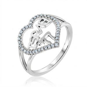 Nouvel Arrivage Bague de Mariage et de Fiançailles en Or 10K 14K 18K avec Diamant de Laboratoire Taille Ronde et Monture Israélienne, Vente en Gros - Product Image 2