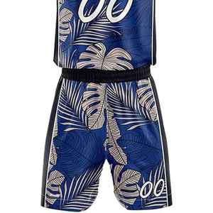 Vêtements de basket-ball de haute qualité en gros, respirants, imprimés, confortables, grandes tailles, ensemble de maillots personnalisés pour équipe - Product Image 4