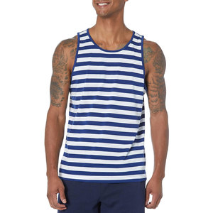 Wholesale Brand New Summer Men's Quick Dry High Quality Breathable Knitted Tank Top Hip Hop Style Fashionable Men Tank Top - Product Image 6