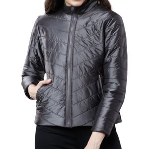 Chaqueta de invierno cálida para mujer, con calefacción, aislante, desmontable, para exteriores, informal, con cuello alto, estilo urbano, OEM - Product Image 6