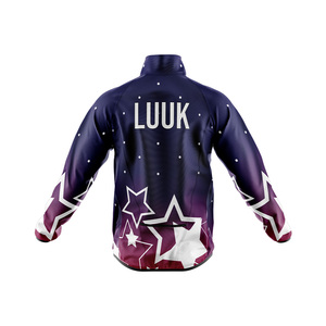 Custom Streetwear High Quality Zipper Closure Stand Neck Windbreaker Jacket Waterproof Breathable Eco Friendly <b>100</b>% <b>Nylon</b> <b>Fabric</b> - Product Image 2