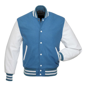 OEM High Quality Wool and <b>Leather</b> <b>Jacket</b> Heavy Letterman <b>Jacket</b> for Men - Product Image 3