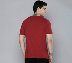 T-shirt pour homme en coton 100% respirant et écologique, col en V, manches courtes, vente en gros, service OEM avec marque et logo personnalisés - Product Image 3