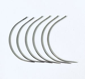 Aiguille à tresser en forme de C pour extensions de cheveux, outil de précision pour coiffeurs professionnels, idéal pour les services de tressage et d'extension capillaire - Product Image 3