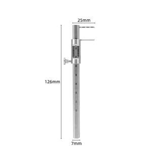 Regla VDO para Implantes Dentales, Calibrador Venus Apollo 20-100mm, Calibrador para Prótesis Dentales, Herramientas de Odontología Protésica - Product Image 6