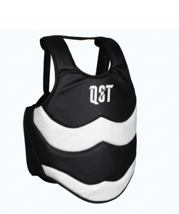 Protector Corporal de Boxeo QST, Protector de Pecho de Cuero PU, Equipo de Protección para Entrenamiento de MMA, Muay Thai, Karate - Product Image 5
