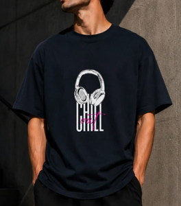 OEM ODM Custom Logo Front <b>Silk</b> Screen Printed 100% Cotton <b>Mens</b> T-<b>Shirt</b> Unisex Blank O-Neck Regular Fit 260g Heavyweight Casual - Product Image 4