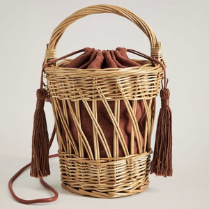 Luxury Handbags For Women Rattan Handbag Straw Handbag Fashionable OEM Vietnam Wholesale Customized Logo HNH Craft Vietnam's - Product Image 3