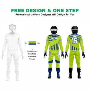 Top Trending Stylish Digital Print Breathable 220g Polyester Fabric Dirt Bike Off-Road ATV Motocross Racing Gear Wholesale - Product Image 2