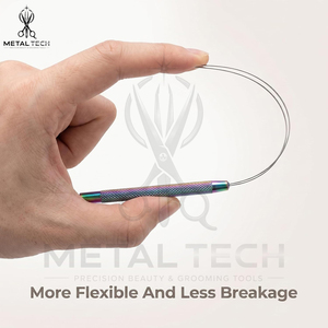 Professional Wholesale Stainless Steel Durable Reusable Hair Extensions Micro Rings Beads <b>Threader</b> Loop Wire Pulling Hook <b>Needle</b> - Product Image 2