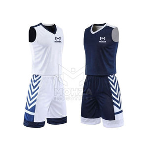 Nouvelle conception, tissu respirant de haute qualité, uniforme de basket-ball réversible, nom personnalisé, numéro, logo, service OEM, 100% - Product Image 2