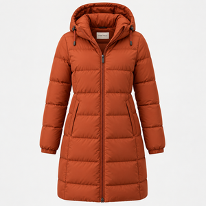 Chaqueta Bomber Acolchada de Lona para Mujer, Impermeable, con Capucha, Estilo Único, para Clima Frío, Moda Urbana - Product Image 3