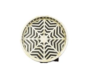 Bandeja Decorativa de Resina con Diseño Premium, Bandeja de MDF, Bandeja para Servir, para Cocina y Eventos, a Precio de Fábrica al por Mayor - Product Image 1