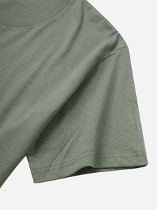 T-shirt à manches courtes pour homme avec imprimé cartoon, col rond, 100% coton, jersey décontracté, coupe ample, taille plus, t-shirts graphiques pour homme - Product Image 4