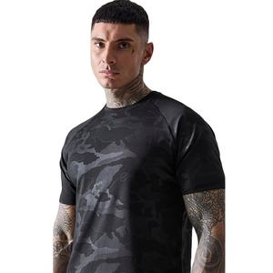Camiseta Deportiva para Hombre, Diseño Moderno con Estampado de Camuflaje, Corte Ajustado, Cuello Redondo, Gran Venta - Product Image 6