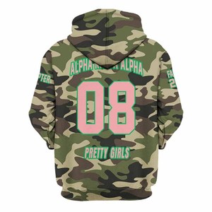 Sweat à capuche Omega Greek Apparel avec patch brodé personnalisé, en polaire premium, pour fraternité, vente en gros Alpha |   Kapa |   Alpha - Product Image 6