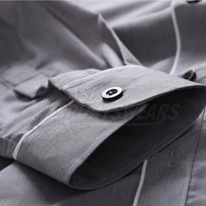 Chemises boutonnées personnalisables avec logo brodé, matériau de qualité supérieure et design élégant - Product Image 6