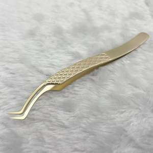 Pince à épiler professionnelle en acier inoxydable pour sourcils et cils, outil de maquillage, vente en gros - Product Image 6