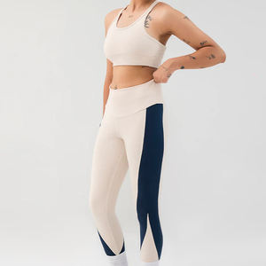 CUSTOMIZE 100% Quality Legging Bra 2 Piece Set with Zippers Custom Made Option Available High Quality PAKISTANI Product - Product Image 1
