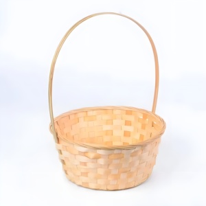 Cesta de regalo de alta calidad, el precio más barato al por mayor, cestas de bambú de lujo para flores y regalos - Product Image 2