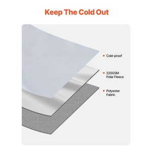 Grande couverture de camping en polaire polyester imperméable, coupe-vent et ignifuge, idéale pour l'extérieur et les stades - Product Image 4