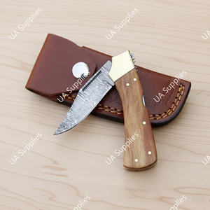 Cuchillo Plegable Táctico EDC de Acero de Damasco Multifuncional Personalizable al por Mayor OEM/ODM, Nuevo Diseño 2026 - Product Image 2