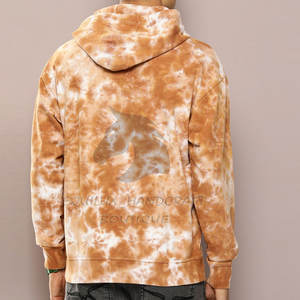 Sweats à capuche oversize pour hommes, style streetwear, couleurs unies, basiques, vente en gros - Product Image 2