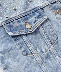 Vestes en jean pour homme de qualité supérieure, design personnalisé, nouvelle veste élégante pour homme, vestes en jean unies pour homme en vente - Product Image 3