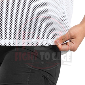 เสื้อยิมคอกลมผ้าตาข่ายน้ำหนักเบา ระบายอากาศได้ดี ปรับแต่งได้ตามต้องการ พรีเมียม แอคทีฟแวร์ โยคะ ครอสฟิต ซัมเมอร์ แห้งเร็ว - Product Image 6