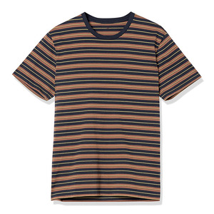 <b>Men</b> Formal 100% Cotton Knitted T Shirt Breathable Summer Tee Short Sleeve <b>Turtleneck</b> Soft Fabric Daily Wear Gym Training - Product Image 1