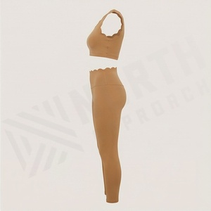 Ensemble de yoga pour femmes, vêtements de fitness, soutien-gorge de sport, leggings, vêtements de sport sans couture, vêtements de sport athlétiques, vêtements d'entraînement, vêtements de sport - Product Image 3