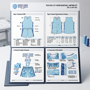 Ensemble de maillots de basket-ball personnalisés en sublimation bleu clair, motif géométrique, uniforme d'équipe, short d'entraînement à séchage rapide, vêtements en mesh - Product Image 6