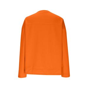 Suéter Holgado de Cuello Redondo y Hombros Caídos para Mujer, Talla Grande, Manga Larga, Color Sólido, para Uso Diario, de Bangladesh - Product Image 2