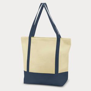 Rocky Road <b>Canvas</b> <b>Tote</b> Bag with Double Handles Medium Size Daily Use - Product Image 5