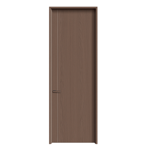Puertas Interiores de Madera Compuesta al por Mayor Directo de Fábrica, Conjuntos de Puertas Precolgadas para Proyectos de Hoteles y Apartamentos - Product Image 1