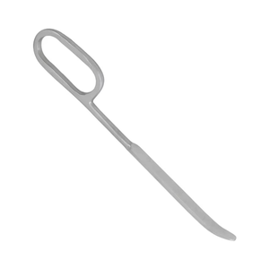 Palanca ósea de acero inoxidable reutilizable de primera calidad para reducción de fracturas ortopédicas y elevación ósea con punta curva dentada - Product Image 5