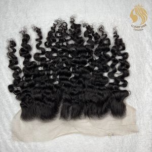 Extensions de cheveux naturels CDYHAIRVN, vague naturelle, cheveux Remy, bouclés birmans, fermeture vietnamienne et frontal, double trame, cuticules alignées - Product Image 2