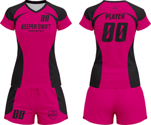 Uniforme de Voleibol SpikeStorm Pro, Kit de Voleibol AeroSpike Elite, ThunderHit Premium, 100% Poliéster, Sublimado, Completo - Product Image 1