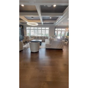 Plancher en bois d'ingénierie en chêne blanc à 2 couches, placage de 4 mm, système de clic, parquet certifié CARB P2 JAS - Product Image 2