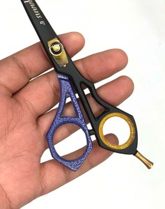 Ciseaux de barbier professionnels Tegra Hair CE, 6,5 pouces, acier inoxydable pakistanais 4Cr13, manche en caoutchouc, pour droitiers, très demandés - Product Image 6